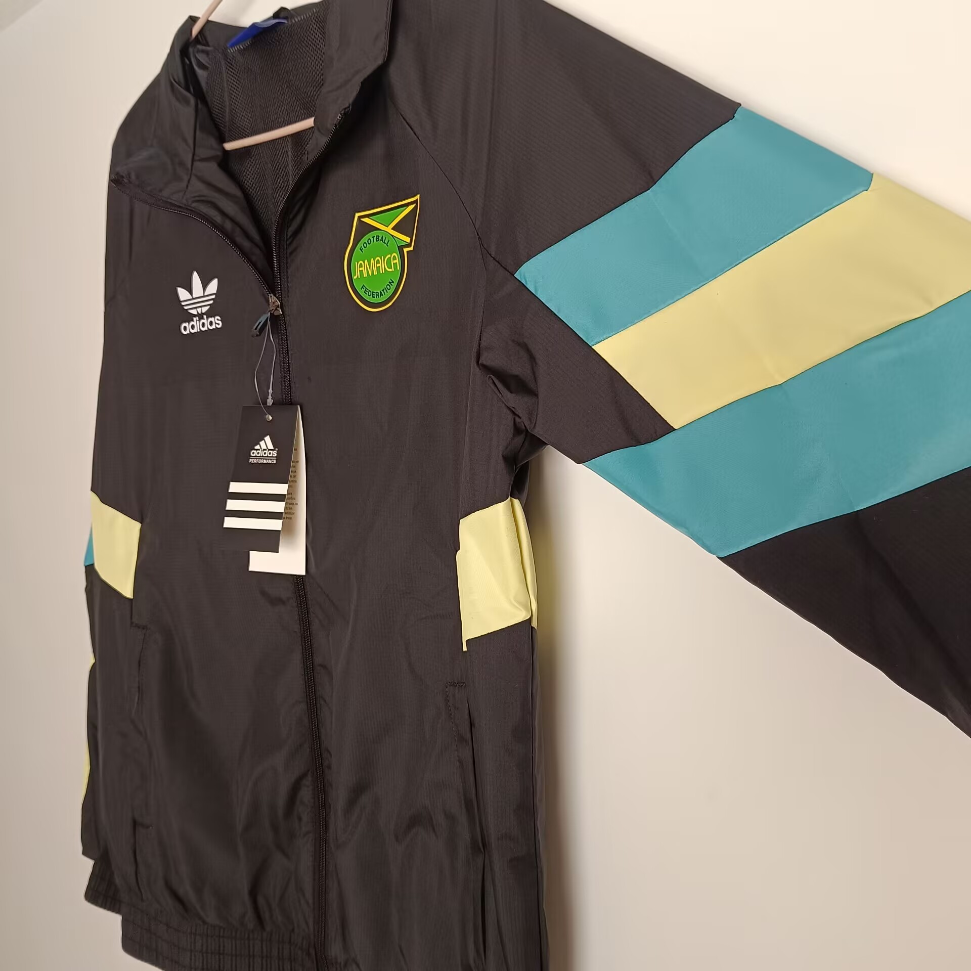 24-25 Jamaica Black Windbreaker