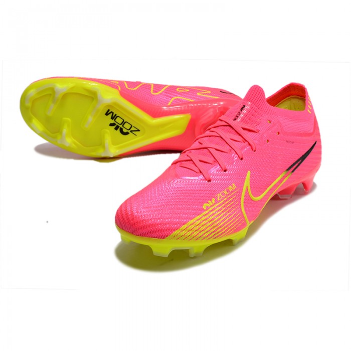Air Zoom Mercurial Superfly IX Elite FG Soccer Shoes-Pink/Yellow-2097940