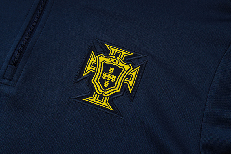 24-25 Portugal Royal blue Half Pull Tracksuit (半拉链)
