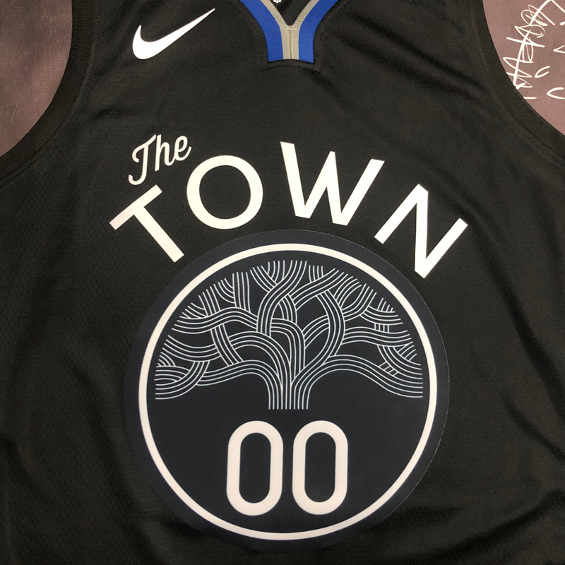 2020 Warriors KUMINGA #00 Black Grey Top Qualit...