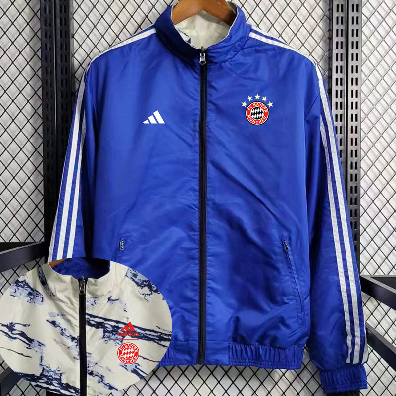 2023 Bayern Blue &Yellow Double Sided Windbreak...