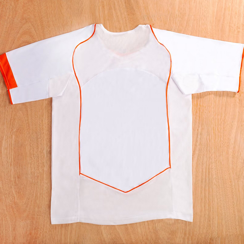 2004 Netherlands Away Retro Soccer Jersey