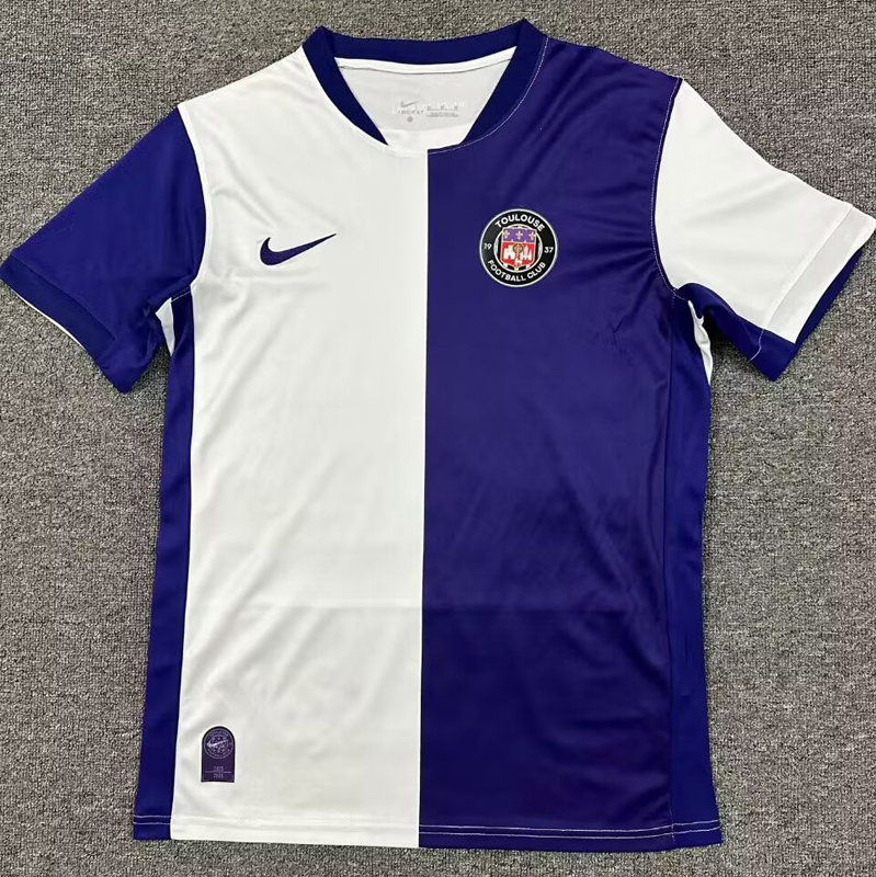 25-26 Toulouse FC Home Fans Soccer Jersey