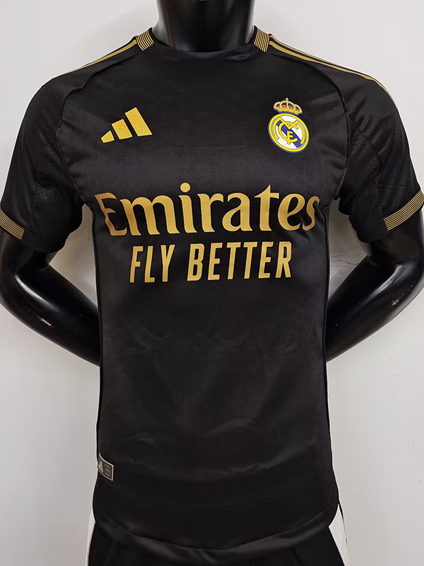 25-26 RMA Black Special Edition Player Version Training Shirts