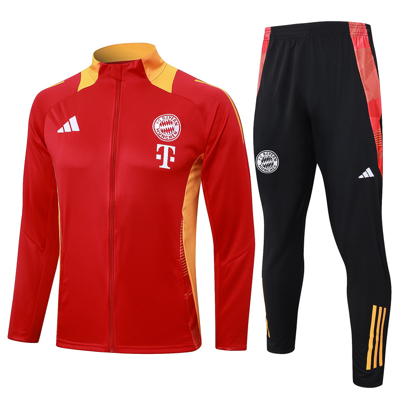 2024/25 Bayern  Red Jacket Tracksuit