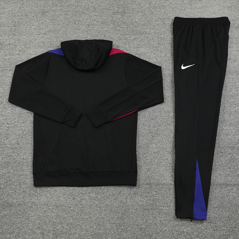 24-25 BAR Black Hoodie Tracksuit (卫衣套装)