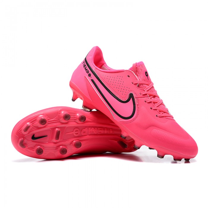 Tiempo Legend 9 Elite FG Soccer Shoes-Pink/Black-458345