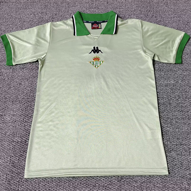1999-2000 Real Betis Away Retro Soccer Jersey