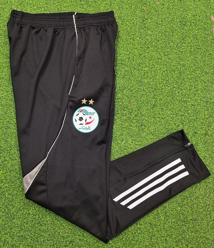 25-26 Algeria Black Training Long Pants (Have Pocket)
