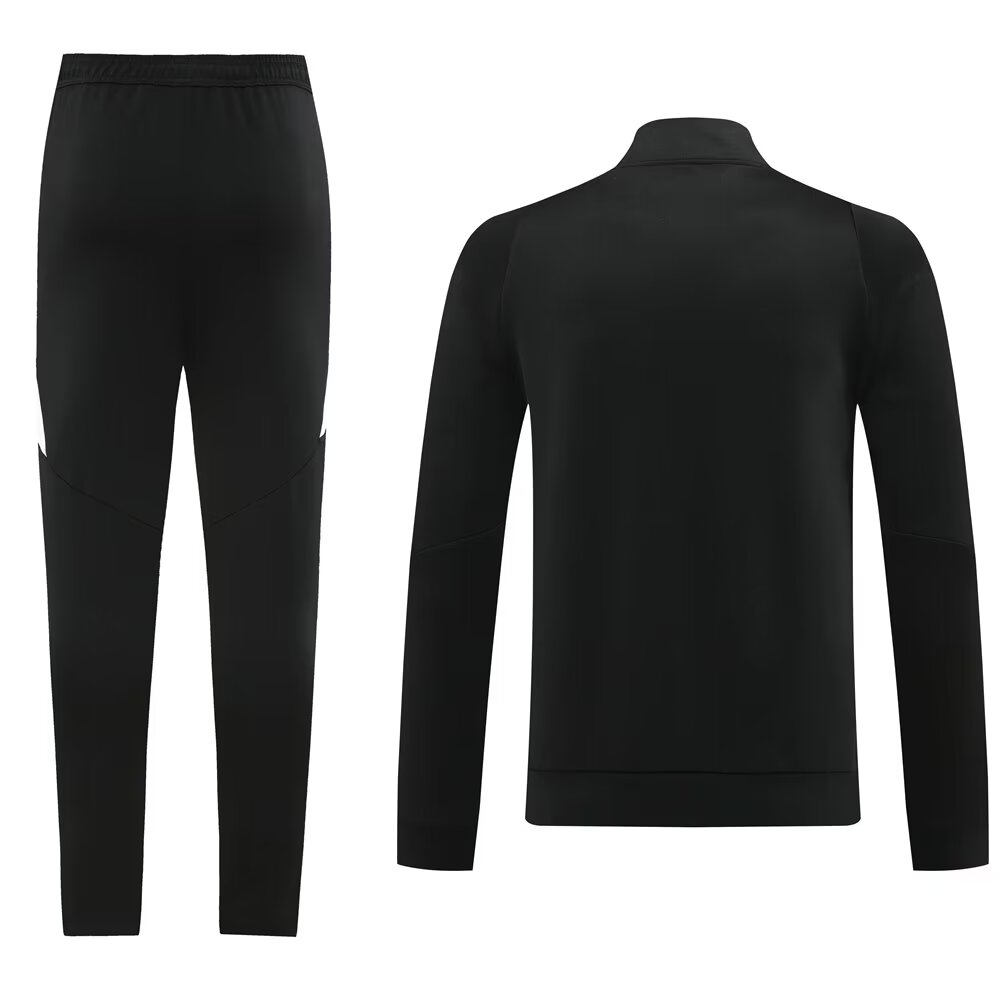 2024 AD Black Jacket Tracksuit