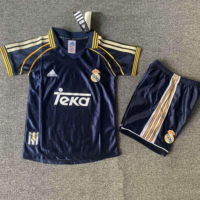 1998-1999 RMA Third Kids Retro Soccer Jersey