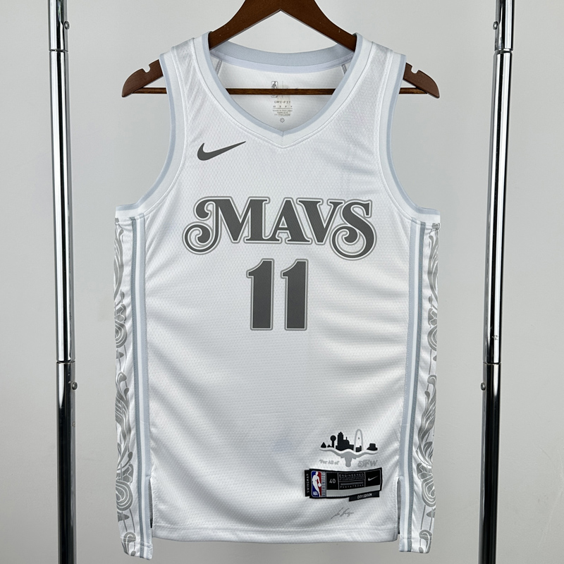24-25 Dallas Mavericks IRVING #11 White City Edition Top Quality Hot Pressing NBA Jersey