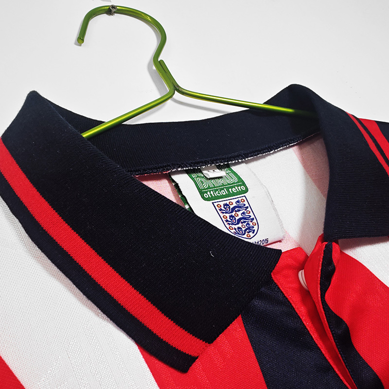 1992 England Away Retro Soccer Jersey
