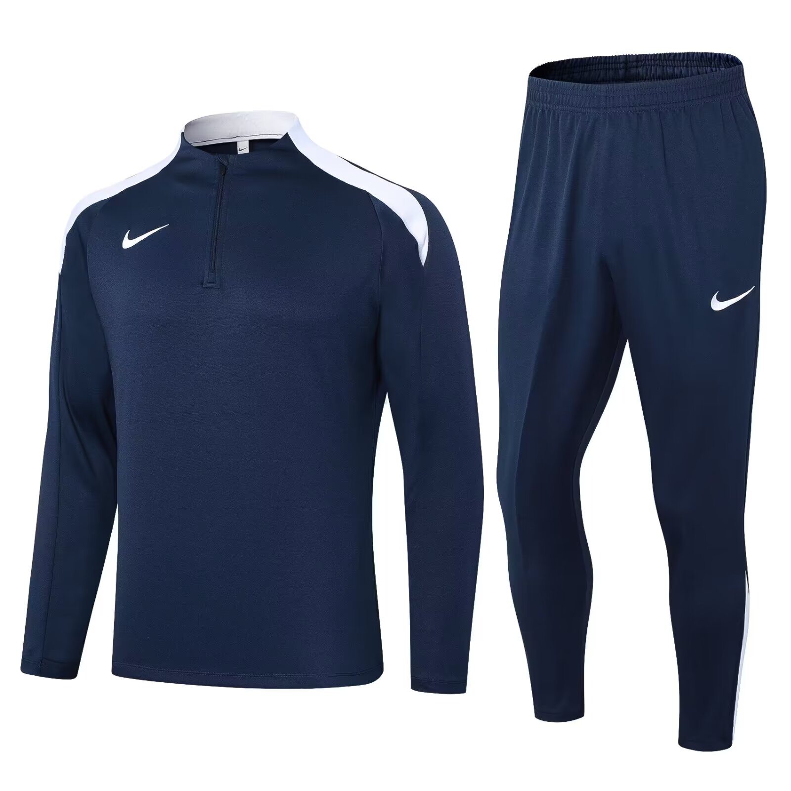 2024 NK Blue Half Pull Tracksuit
