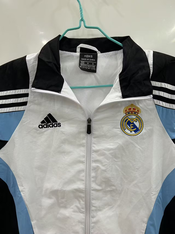 25-26 RMA White Black Windbreaker #刺绣