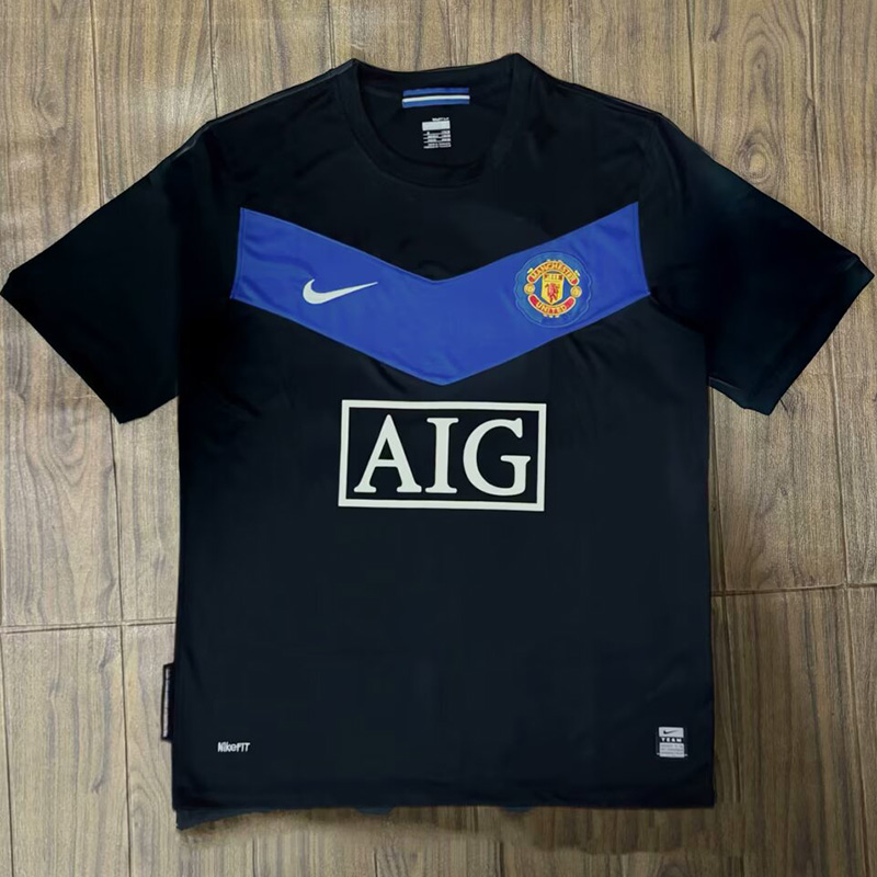 2009-2010 Man Utd Away Retro Soccer Jersey