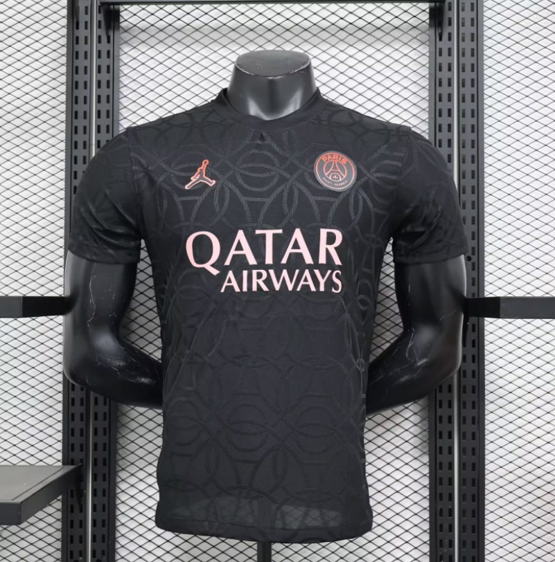 24-25 PSG Black Special Edition Player Version Soccer Jersey