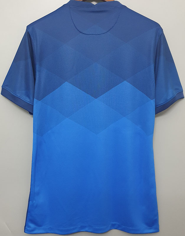 20-21 Brazil Away 1:1 Blue Fans Soccer Jersey