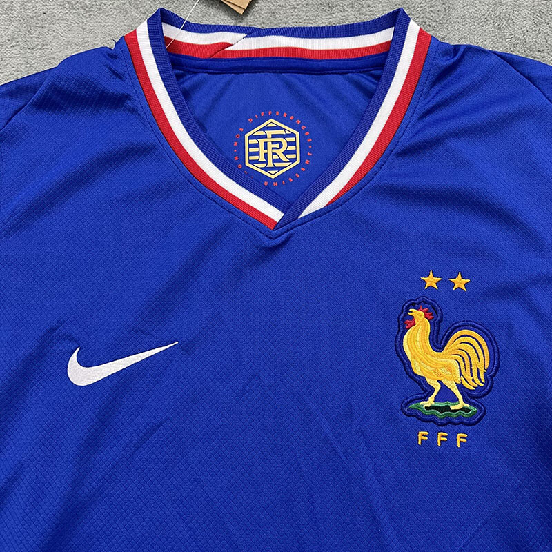 2024 France Home Women Soccer Jersey (女)