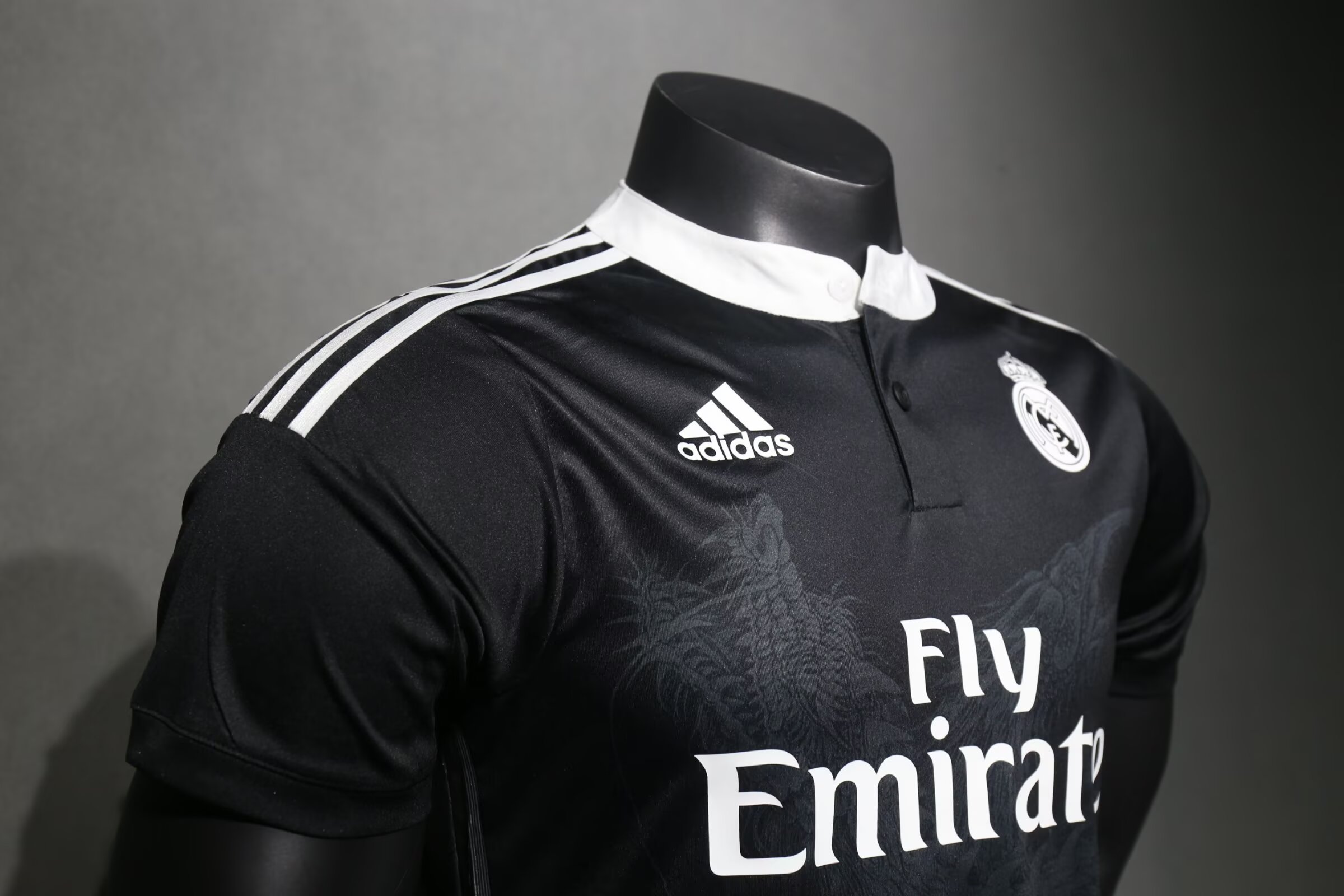 2014-2015 RMA Away Player Version 球员 Retro Soccer Jersey