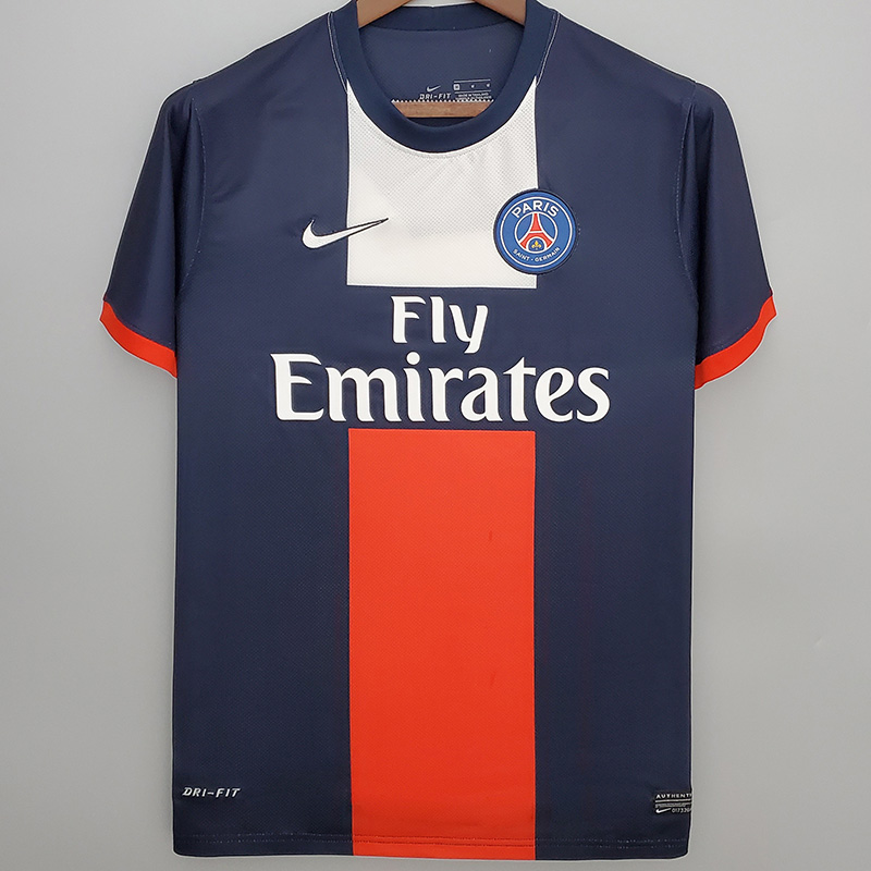 2013-2014 PSG Paris Home Retro Soccer Jersey