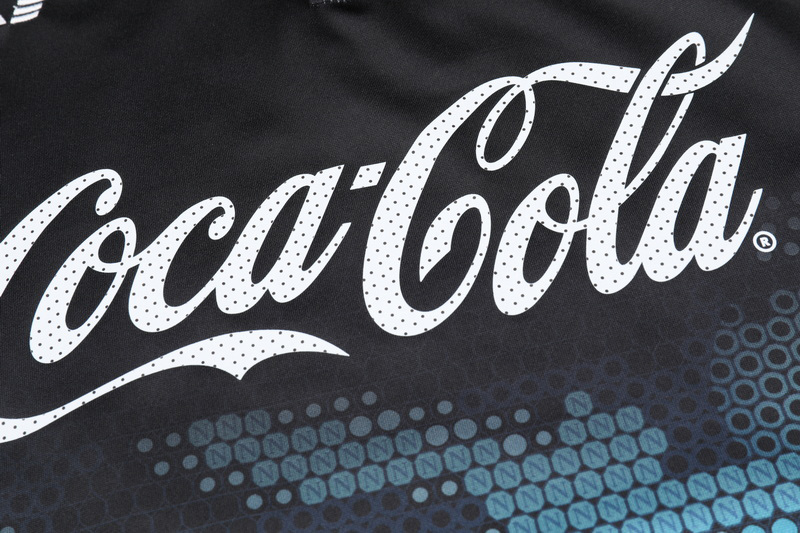 24-25 Napoli Blue Black Half Pull Tracksuit (半拉链)