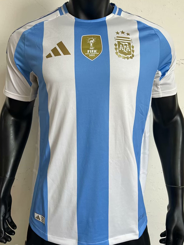 2024 Argentina Home Player Version Soccer Jersey