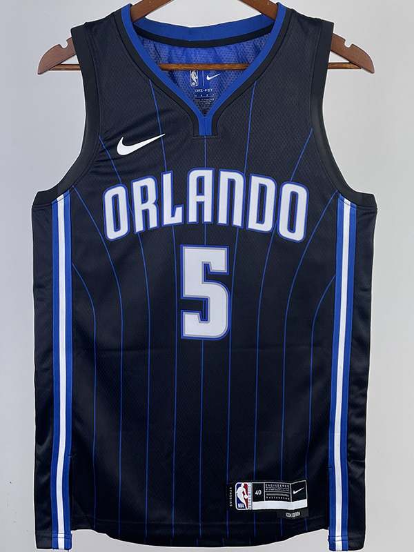 22-23 Magic BANCHERO #5 Black Top Quality Hot P...