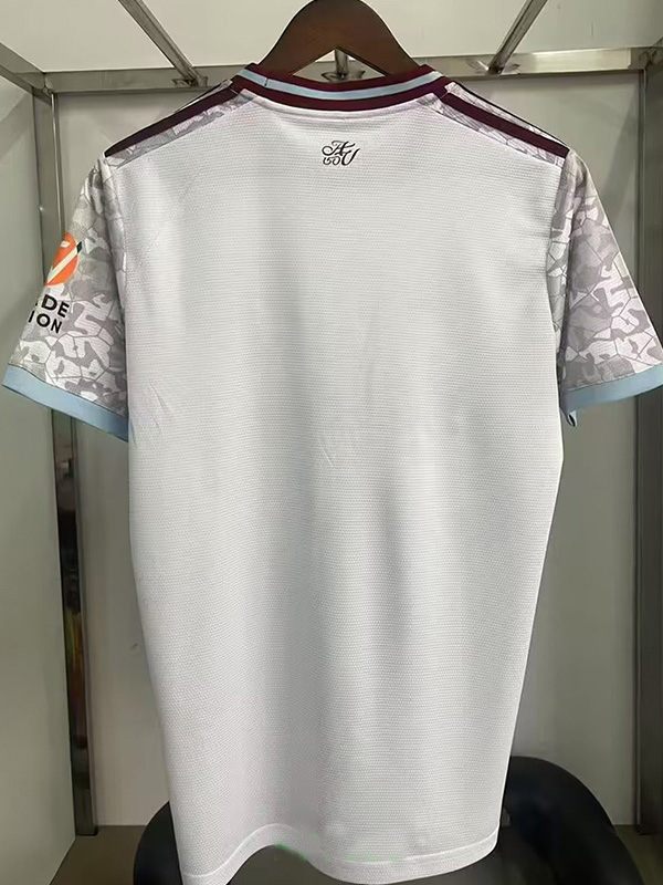 25-26 Aston Villa Grey Special Edition Fans Soccer Jersey