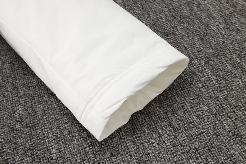 24-25 ACM White Hooded Windbreaker Fabric Cotton Coat #G256(红标)