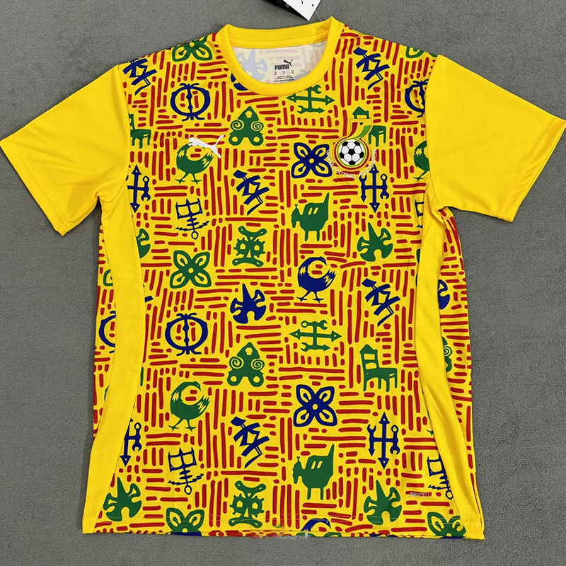 24-25 Ghana Yellow Training shirts