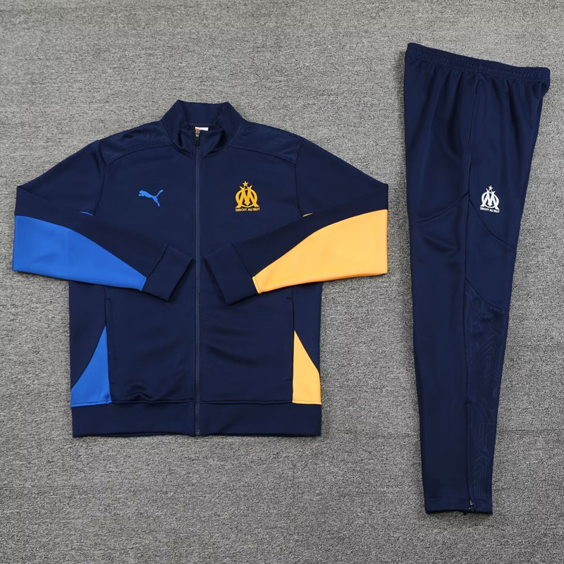 24-25 Marseille Royal blue Jacket Tracksuit