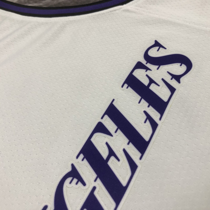 22-23 LAKERS BRYANT #24 White City Edition Top ...