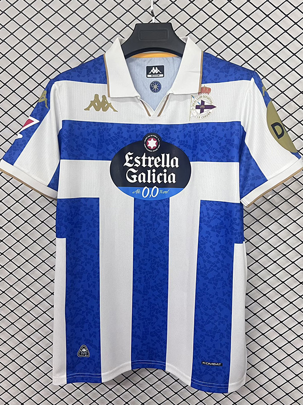25-26 La Coruna Home Fans Soccer Jersey