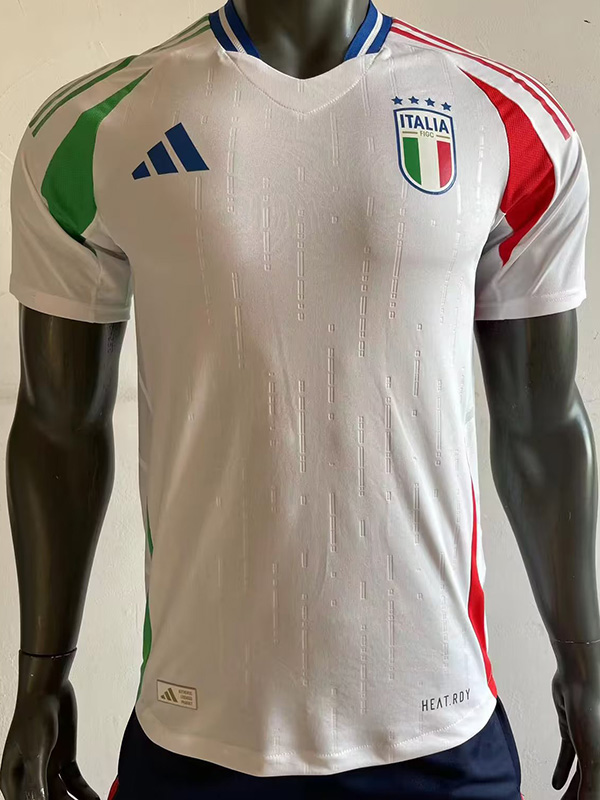2024 Italy Away Player Version Soccer Jersey