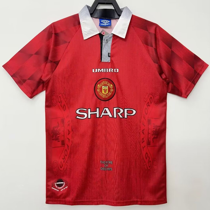 1996-1997 Man Utd Home Retro Soccer Jersey