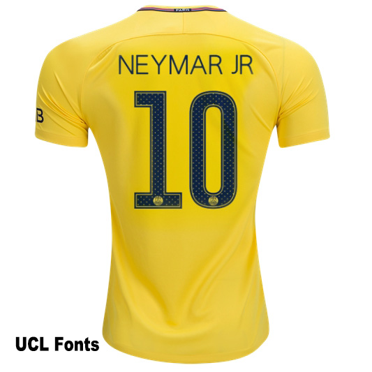 2017-2018 PSG Paris Away Retro Soccer Jersey