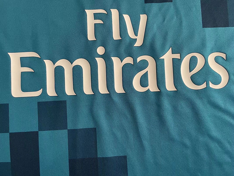 2017-2018 RMA Third Long Sleeve Retro Soccer Je...