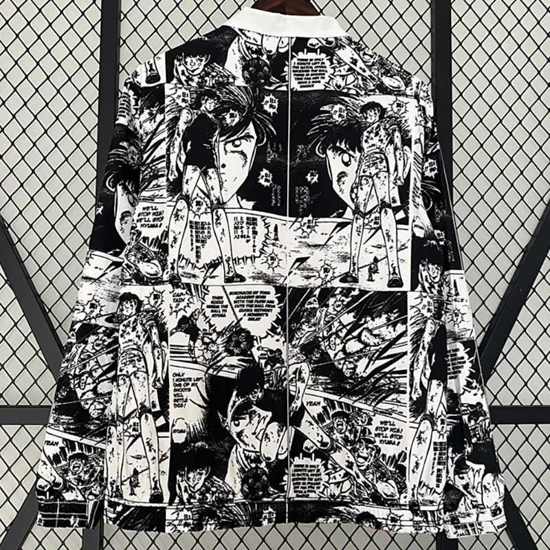 2024 Japan Red & Black Double Sided Windbreaker...