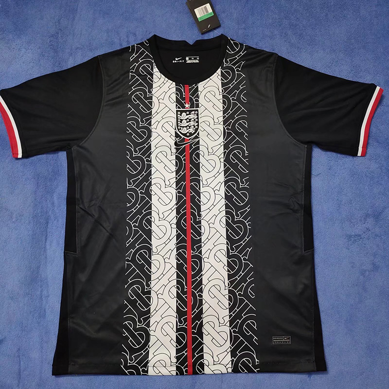 2021 England Exposure Edition Black Fans Soccer...