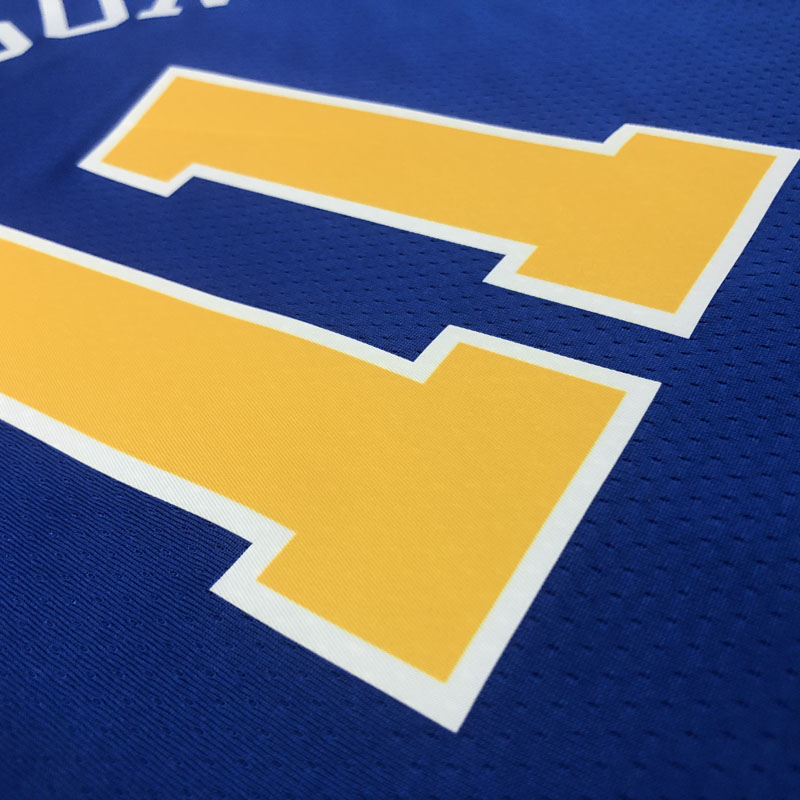 22-23 WARRIORS THOMPSON #11 Blue Top Quality Ho...