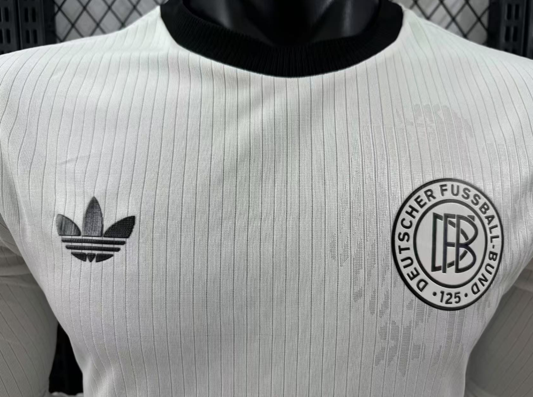 24-25 Germany White 125th Anniversary Player Long sleeve Version Soccer Jersey