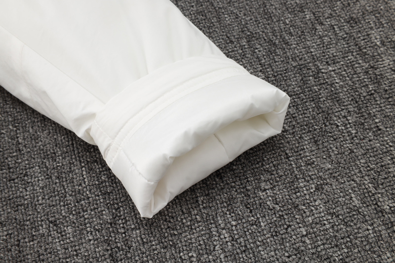 24-25 ACM White Hooded Windbreaker Fabric Cotton Coat #G256(红标)