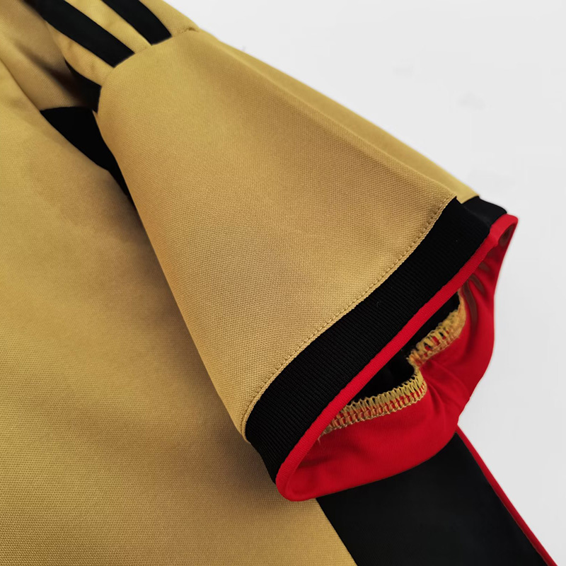 2013-2014 ACM Gold GoalKeeper Retro Soccer Jersey