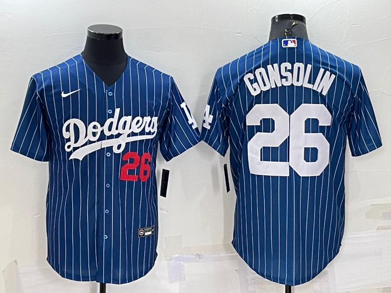 2022 Men's Los Angeles Dodgers GONSOLIN 26 MLB Jersey