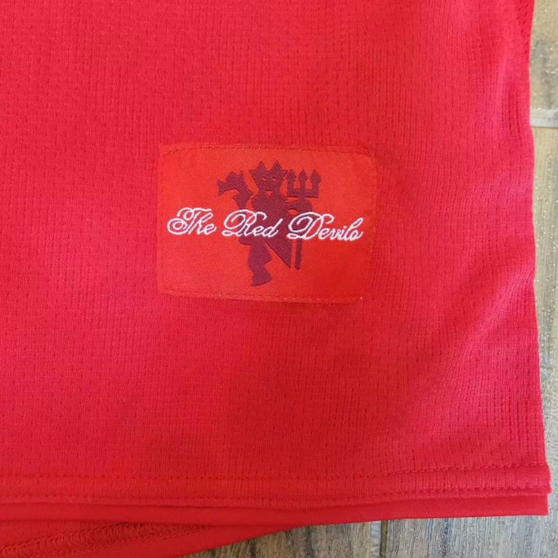 2007-2008 Man Utd Home Retro Soccer Jersey