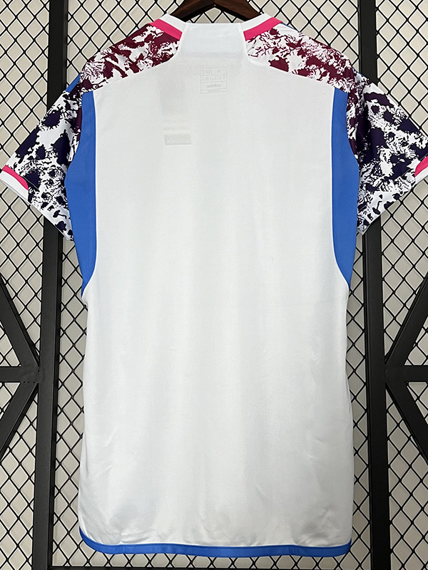 2023 Spain Purple Blue White Fans Soccer Jersey 一星