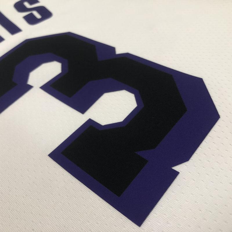 22-23 LAKERS DAVIS #3 White City Edition Top Qu...