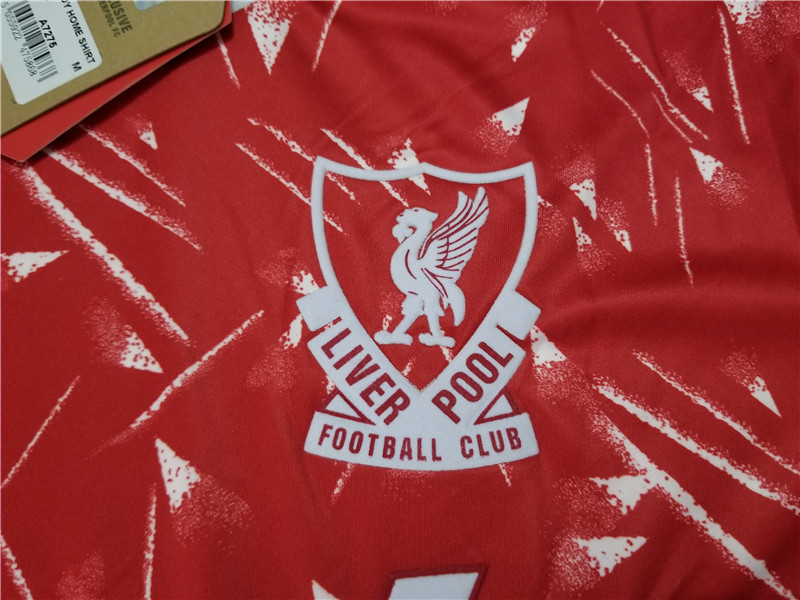 1989-1991 LIV Home Retro Soccer Jersey
