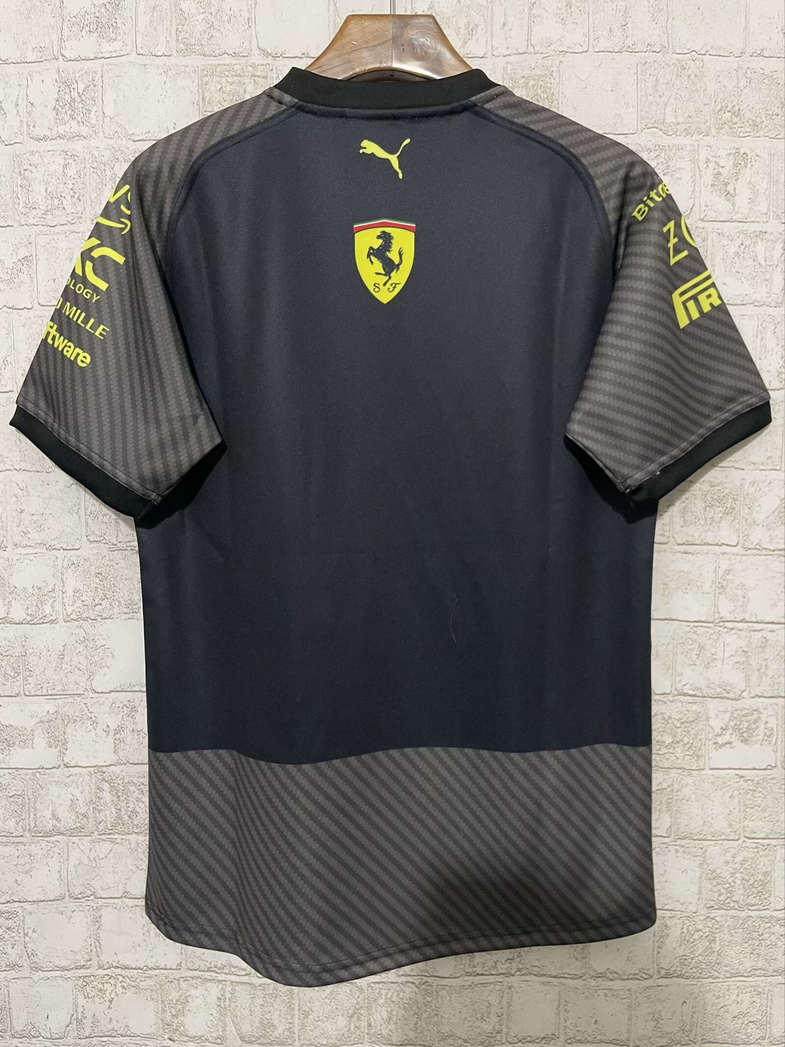 2024 F1 Ferrari  New Pattern Short Sleeve Racing Suit
